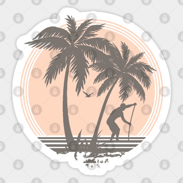 Paddle Board Sticker by Etopix